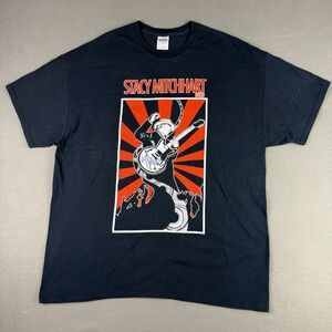 Stacy Mitchhart Signed Shirt Size‎ XL Shortsleeve Black Orange